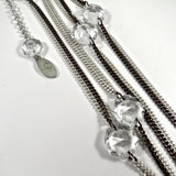 Three in One Vintage Crystal Belt Necklace